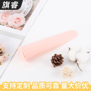 Silicone Ice Cube Maker With Lid Ice Pop Popsicle Mold Freezer Safe Dishwasher Safe Manual For Homemade Ice Cream Tools - Product Image 2