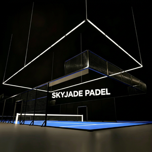Iluminación LED Panorámica para Pista de Pádel, Anillo de Luz Lineal de 360 Grados para <span class=keywords><strong>Cancha</strong></span> Interior y Exterior - Product Image 1