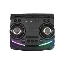 Enceinte portable sans fil puissante pour DJ, soirées et karaoké, Bluetooth 5.0, 150W, éclairage RGB, haut-parleur professionnel actif intégré pour extérieur, micro intégré
