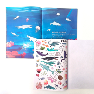 カスタムステッカーブック再利用可能子供教育おもちゃステッカー印刷ステッカーメーカー子供向けクリエイティブステッカーブック - Product Image 6