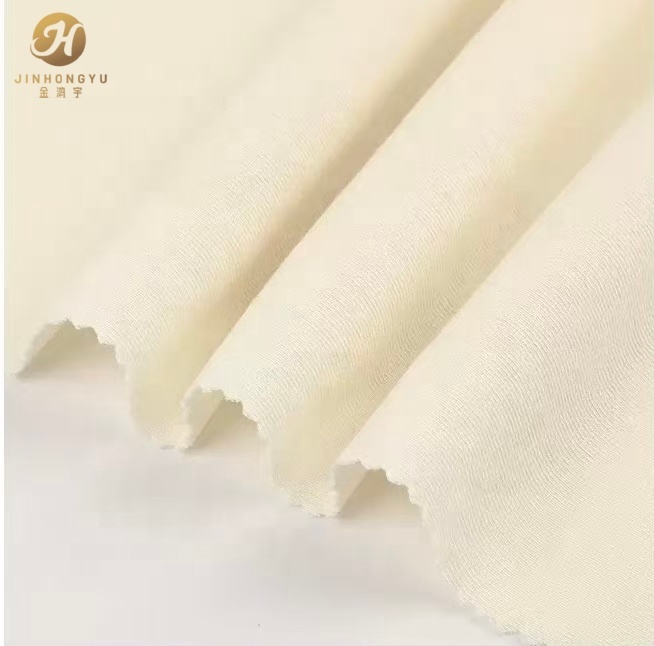 Mousse Sheep Cashmere Soft 260gsm Thermal Fabric Viscose Cotton Acrylic Spandex Blend 175cm Wide Knit for Winter Pajamas RTS