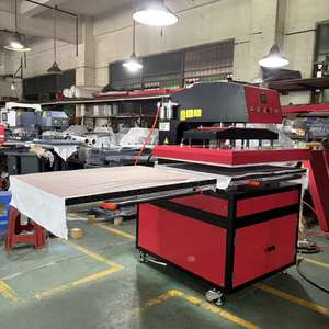 Presse à chaud numérique multifonctionnelle pneumatique à double station 100x120cm pour sublimation <span class=keywords><strong>grand</strong></span> <span class=keywords><strong>format</strong></span>, idéale pour T-shirts et <span class=keywords><strong>tapis</strong></span> de <span class=keywords><strong>souris</strong></span> - Product Image 1