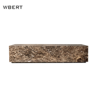 Table basse en marbre de style campagnard américain WBERT Supplier Home Furniture - Rocco |   Table de salon - Meubles