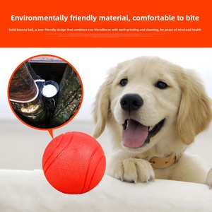 Juguete de Pelota Elástica Resistente para Perros, Ideal para Golden Retriever, Mordidas, Perros Medianos/Grandes, Juguete Duradero para Masticar, Limpiar Dientes y Lanzar - Product Image 3