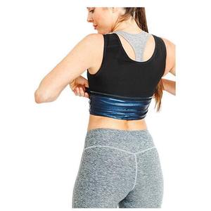Qtree Chaleco Reductor de Sudor para Mujer, Faja Moldeadora de Cintura Efecto Sauna, Traje Adelgazante Quema Grasa, Top Moldeador de Pecho y Abdomen - Product Image 5