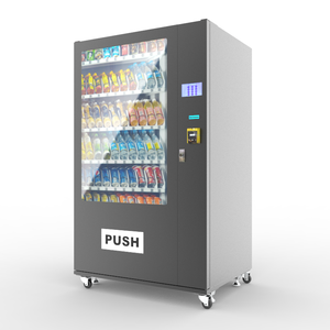 Máquinas de venta de bebidas de autoservicio de negocios las 24 horas, máquina expendedora de aperitivos y bebidas, máquina expendedora de aperitivos - Product Image 6