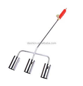 Brûleur GPL multi-têtes, lance-flammes à double, triple ou quadruple buse, lance-flammes liquéfié haute température - Product Image 1