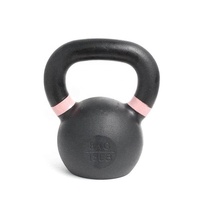 Poignée d'exercice en fonte, cercle personnalisé de couleur, vente en gros d'usine, kettlebell