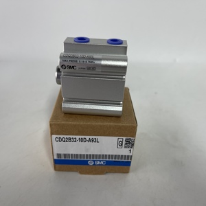 SMC CDQ2B32-10D-A93L Pneumatic Cylinder Aluminum Durable Industrial Component Made in Japan - Product Image 1