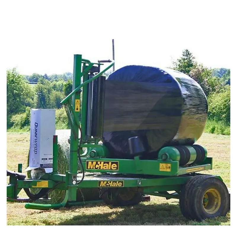 Phim Silage Mềm Ldpe Cuộn Nhựa Tự Dính Hay Bale Wrap