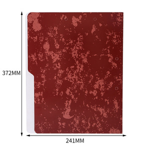 Trung Quốc nhà máy Manila thư mục thư Kích thước giấy thư mục 1/3-Cắt tabs carpeta Marron cho trường văn phòng văn phòng phẩm tập tin - Product Image 3