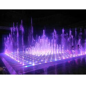 Alta Qualidade em Aço Inoxidável LED-Lit Jardim Ao Ar Livre Decorativo Stage Water <span class=keywords><strong>Fountain</strong></span> Dança Elegante - Product Image 1
