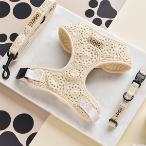 メーカー価格 軽量 高級 通気性 調節可能 快適 小型犬 中型犬 大型犬用 ハーネス 製品 - Product Image 4