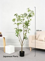 Grand bananier artificiel nordique en plastique, plante d'intérieur durable à faible entretien pour la décoration du salon