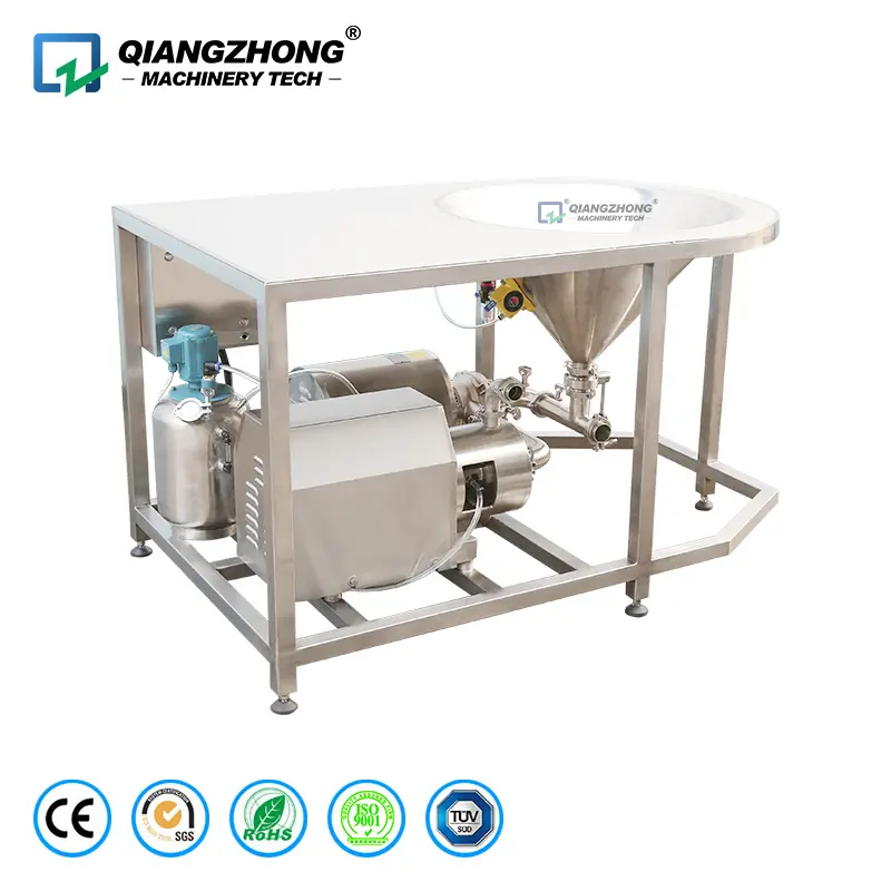 Nhà Máy Giá trực tiếp bán rắn homogenizer nhũ hóa sữa đường CMC bột trộn hệ thống