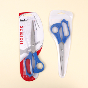 <span class=keywords><strong>Ciseaux</strong></span> Foska 8'' colorés en acier inoxydable pour l'école et le bureau, avec poignée en plastique, pour couper le papier, <span class=keywords><strong>ciseaux</strong></span> multifonctionnels - Product Image 6