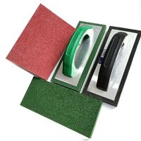 Outils de construction en béton - Truelle de plâtrage en mousse de caoutchouc rouge pour jointoiement