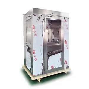 factory supply L type clean room air shower machine corner air shower
