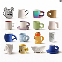 Ensemble de tasses à café en porcelaine fine personnalisées, 200 ml, sans BPA, pour restaurant, hôtel, mariage, cadeau, personnalisation écologique