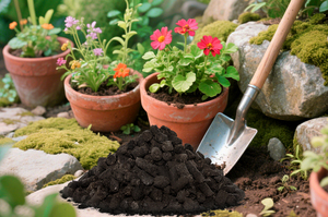 <span class=keywords><strong>Engrais</strong></span> organique de bouse de vache pour fleurs <span class=keywords><strong>Plantes</strong></span> d'intérieur Succulentes Promotion de la santé Nutrition équilibrée - Product Image 5