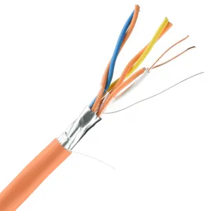 Câble ABS KPS (blindé) ng (A)-FRLS 1x2x0,5 Câbles électriques d'alarme incendie en PVC blanc résistant au feu