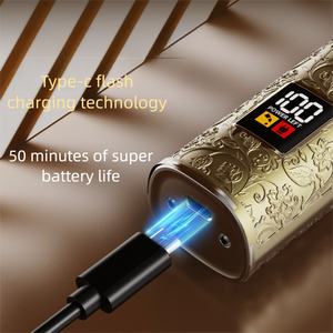 機械2025トレンドクリッパーヘアバッテリートリマープロ理髪機切断Jrl充電器 - Product Image 5