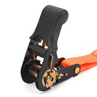 Producto caliente 1 "Cargo Amarre Trinquete Amarre Cinturón S Gancho Mango de goma Motocicletas Correa de trinquete