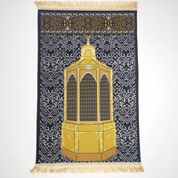 Tapis de prière en gros, cadeau musulman, tapis de prière islamique imprimé, tapis de prière confortables et doux, tapis de prière en mousse à mémoire de forme