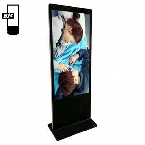 ป้ายดิจิตอล LCD หลายขนาด และจอแสดงผลแบบโปสเตอร์ ตู้คีออสก์ LCD สำหรับโฆษณาในร่ม แท็บเล็ตโฆษณาในร่ม จอสัมผัส HD ตู้คีออสก์ YJC-FSDLS จอสัมผัส - Product Image 1