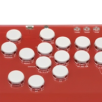 Clavier de jeu Hitbox de haute qualité PS5 XBOX Switch CNC usiné en alliage d'aluminium en acier inoxydable fil EDM brochage