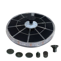 Fuente de Agua Decorativa para Jardín con Baño para Pájaros, de Energía Solar y Control Programable, para Exteriores, Modelo 2026