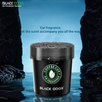 Désodorisant de voiture en forme de tasse à café en plastique Oud noir
