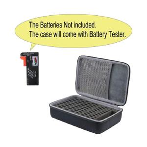 Estuche de viaje duro para pilas AA, doble A/AAA, Triple A, organizador de batería dura alcalina para <span class=keywords><strong>el</strong></span> día A día, 116 - Product Image 4