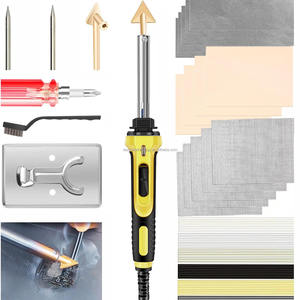 Kit <span class=keywords><strong>de</strong></span> reparación <span class=keywords><strong>de</strong></span> parachoques <span class=keywords><strong>de</strong></span> coche <span class=keywords><strong>de</strong></span> 100W, herramientas <span class=keywords><strong>de</strong></span> garaje <span class=keywords><strong>de</strong></span> soldadura <span class=keywords><strong>de</strong></span> plástico con <span class=keywords><strong>grapadora</strong></span> caliente y soldador - Product Image 1