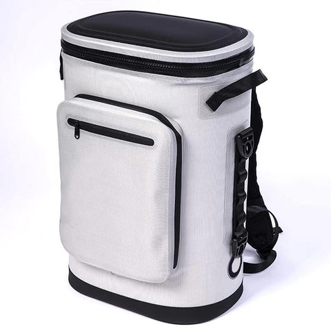 Manufacture Wholesale Custom Outdoor Waterproof Soft Durable Ice Bag Cooler Backpack for Camping Hiking