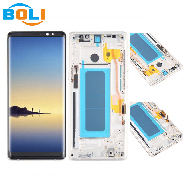 Hot Sale Note 8 Screen Original for samsung galaxy Note 8 Display for samsung Note 8 Lcd Display Screen Replacement