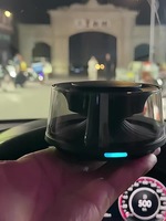 Diffuseur d'aromathérapie portable pour voiture AITEDA en plastique avec lumière LED, pulvérisation électrique et désodorisant parfumé
