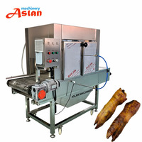 Machine à épiler les surfaces de viande, machine à brûler à la flamme de gaz pour les pattes de porc et les têtes de porc