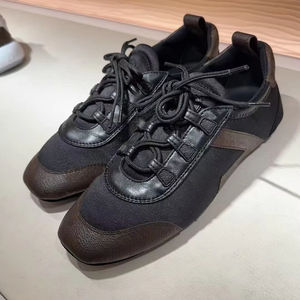 Zapatos Planos de Ballet de Marca de Lujo, Casuales, Transpirables, de Cuero Genuino, Ligeros, Deportivos, con Amortiguación para Caminar y Correr - Product Image 4