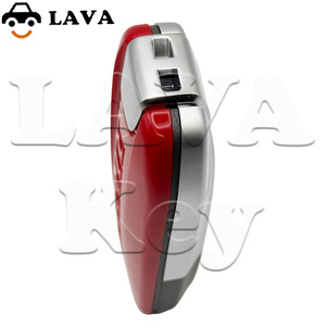 Carcasa de Repuesto para Llave de Ferrari 458 588 488GTB LaFerrari 2014-2020, Carcasa de Llave Inteligente de Aleación de Aluminio con Logotipo y 4 Botones - Product Image 2