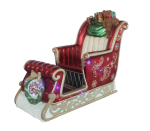 Sleigh <b>with</b> 54 <b>LED</b> <b>Lights</b> & <b>Motion</b> <b>Sensor</b> - Product Image 1