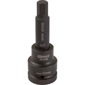 Juego de Vasos de impacto de 12 puntos y 3/4 pulgadas, juego de llaves cuadradas para sistema de medición métrica de culata, OEM personalizable L.110mm-17mm - Product Image 1