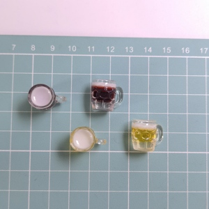 Miniatura Decorativa para Casa de Muñecas, <span class=keywords><strong>Modelo</strong></span> de Escena, Mini Taza de Cerveza, Mini Vaso de Limón, Bebidas de Juguete, Taza de Cerveza en Miniatura para Casa de Muñecas - Product Image 2