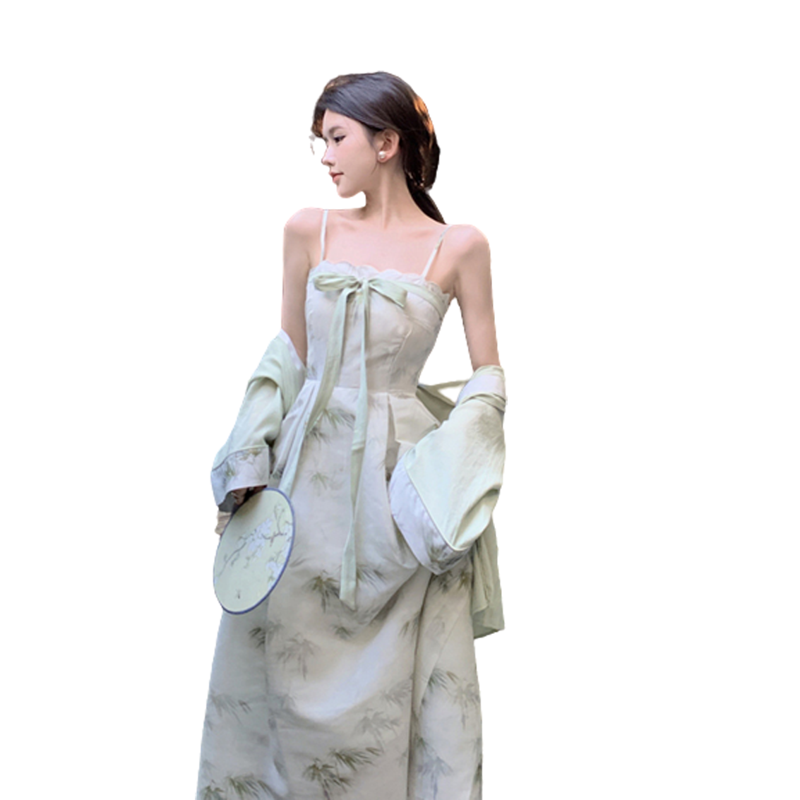 New Chinese Style Set with Suspender Dress Sun protection Cardigan Summer Dress for Girls Woman Two-piece Set Dresses Wholesale| Alibaba.com New Chinese Style Set with Suspender Dress Sun protection Cardigan Summer Dress for Girls Woman Two-piece Set Dresses Wholesale| Alibaba.com