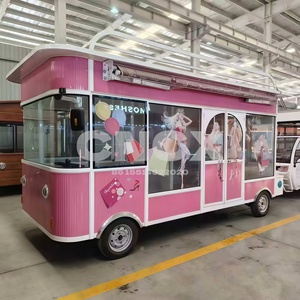 Carrito de Comida Personalizable de 4 Ruedas con Sombrilla y Toldo, Alta Movilidad para Venta de Hot Dogs, Tacos y Kebabs - Product Image 2
