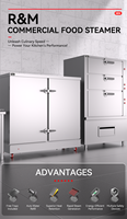 Cuiseurs à vapeur électriques industriels pour fruits de mer, cuisinière électrique à gaz commerciale, machine à vapeur pour riz de restaurant, pour la cuisson à la vapeur des aliments