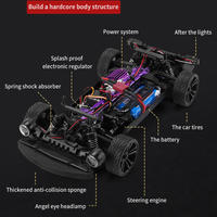 Voiture de drift télécommandée rétro RC 1/16 RTR haute vitesse 35 km/h pour adultes, modèle 16303 Hobby Toy