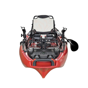 NEOKUDO Kayak <span class=keywords><strong>barca</strong></span> a remi surf da pesca Kayak da una persona sedile in <span class=keywords><strong>alluminio</strong></span> 10ft a pedali con 2 pezzi Paddle - Product Image 3