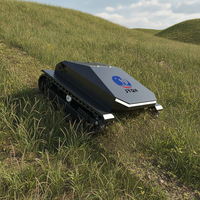 Livraison Gratuite Tondeuse à Gazon Électrique Intelligente Mini Robot RC Zéro Turn Personnalisée Télécommandée