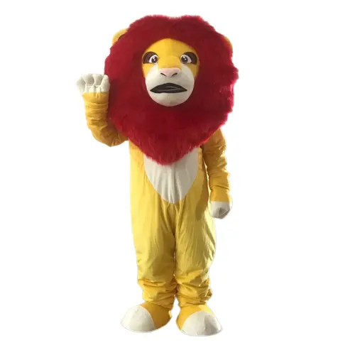 Fantasia de leão mascote personalizada, fantasia fantasia cosplay para venda
